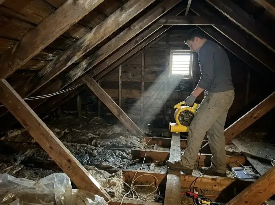 attic-water-damage-drying-proc-007 — frequently asked questions, Emergency Water Extraction & 24/7 Flood Response in Covingt…